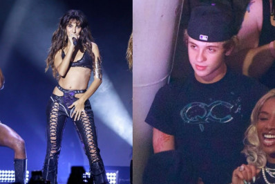 Juliano Floss curte show de Marina Sena no Circo Voador