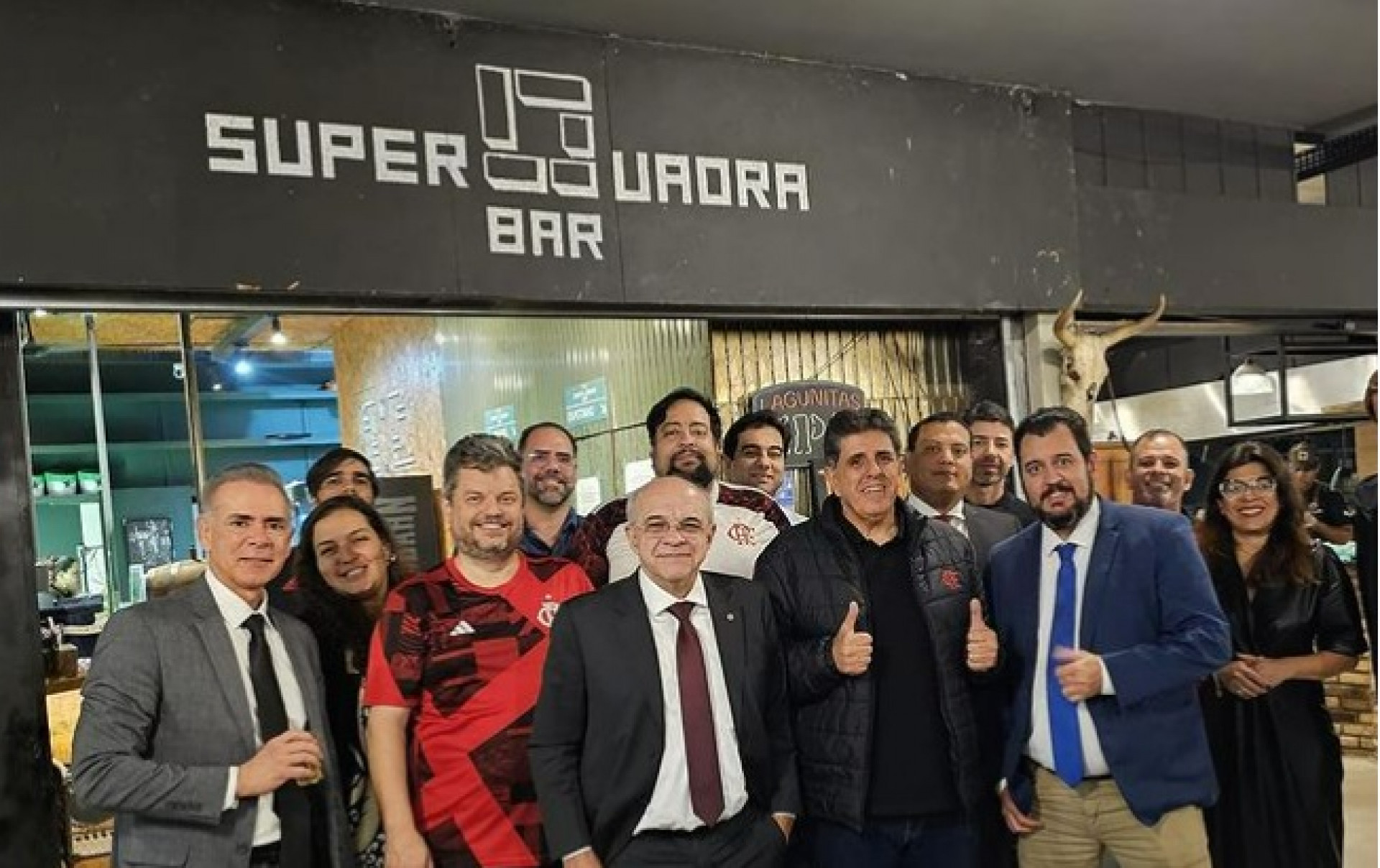 Eduardo Bandeira de Melo em evento em apoio a Maur&iacute;cio Gomes de Matos - Foto: Reprodu&ccedil;&atilde;o Internet