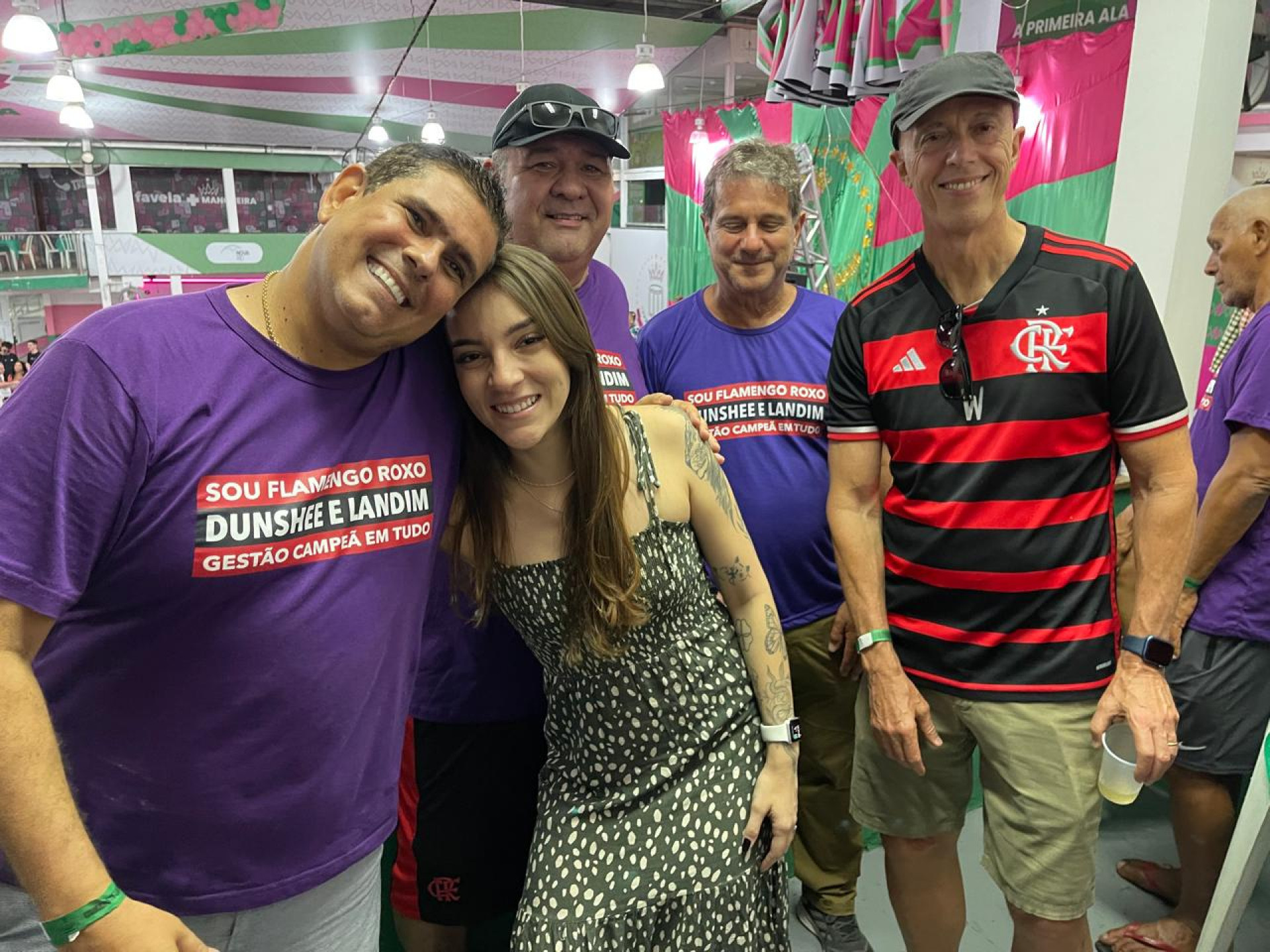 Wallim Vasconcelos em evento junto a apoiadores de Rodrigo Dunshee - Foto: Divulgação Whatsapp