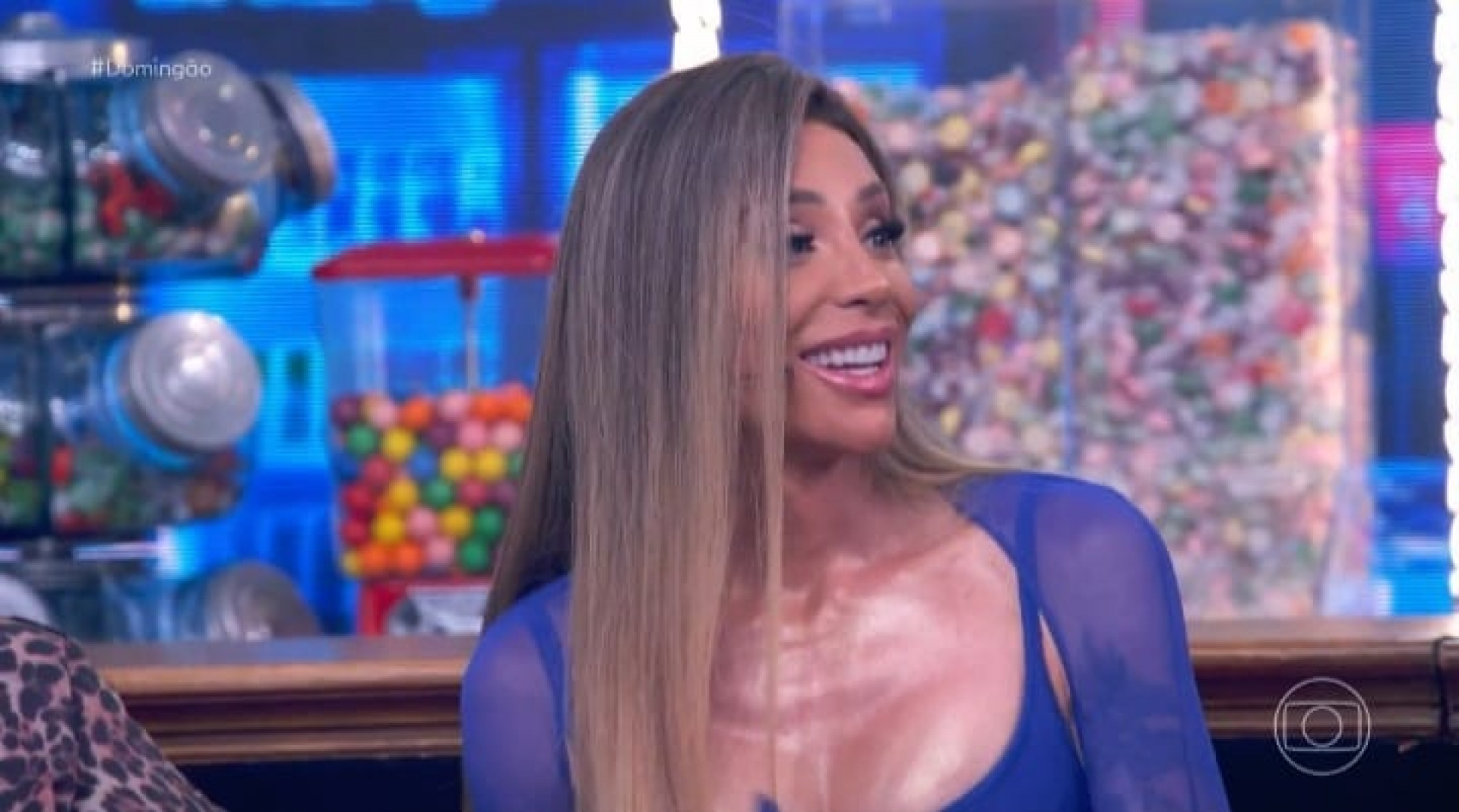 Maya Massafera fez primeira aparição na TV após transição  - Reprodução de Vídeo/X 