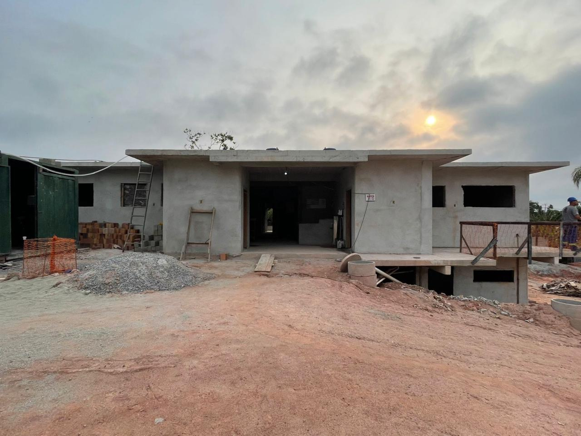 Obras da nova UBS do bairro Guarani seguem em Saquarema - Divulgação/Prefeitura de Saquarema