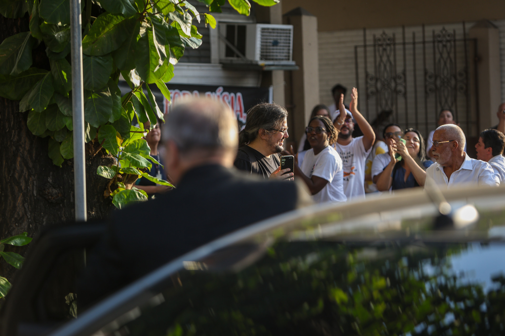 Servidores federais realizaram manifesta&ccedil;&atilde;o no Hospital Federal de Bonsucesso - Renan Areias/Ag&ecirc;ncia O Dia