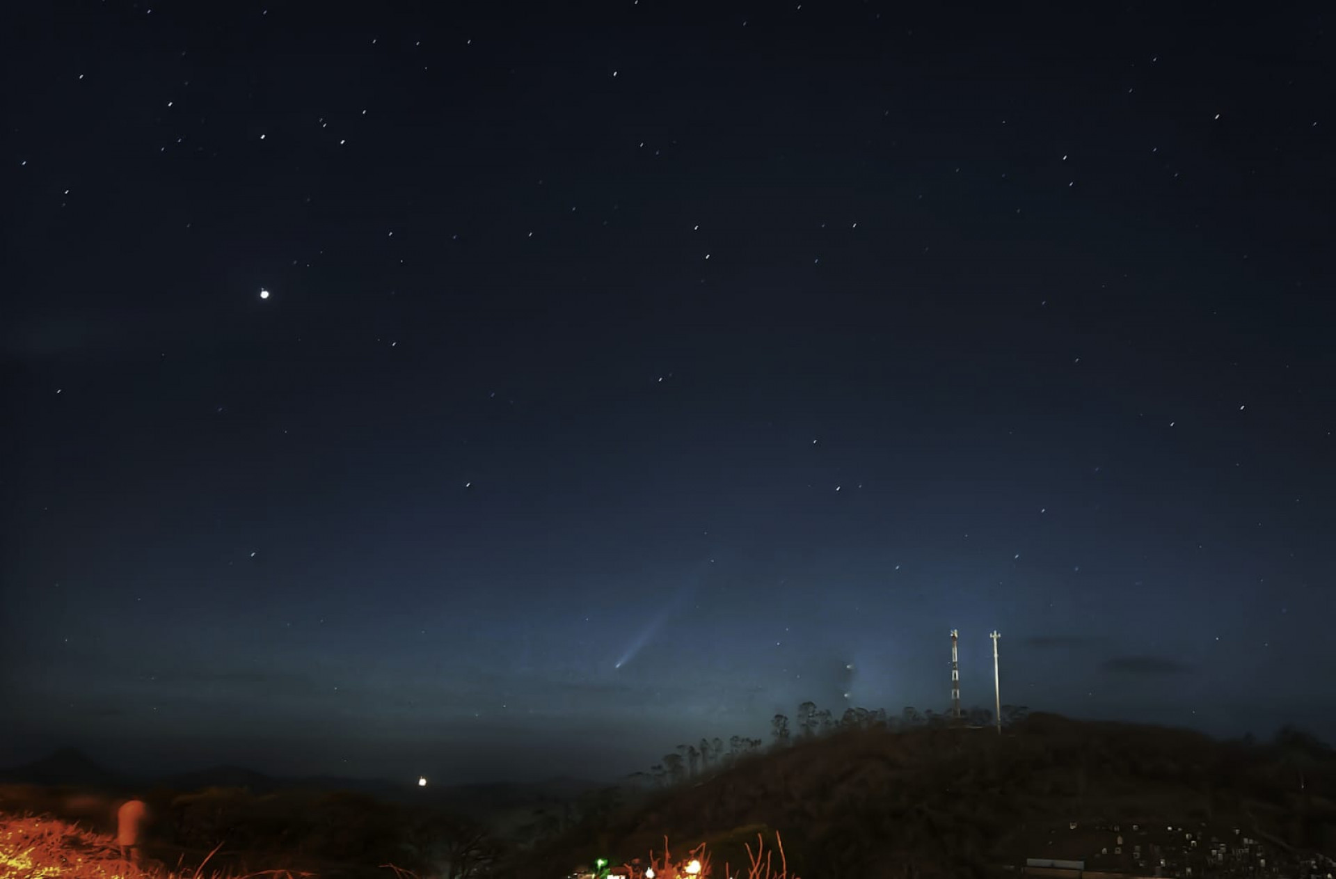 Imagem feita com um celular - Foto Igor Pimentel