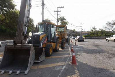 Obras de pavimentação alteram trânsito no bairro São Geraldo