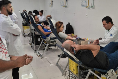 Campanha de Doação de Sangue do Shopping Nova Iguaçu em parceria com Hemorio 