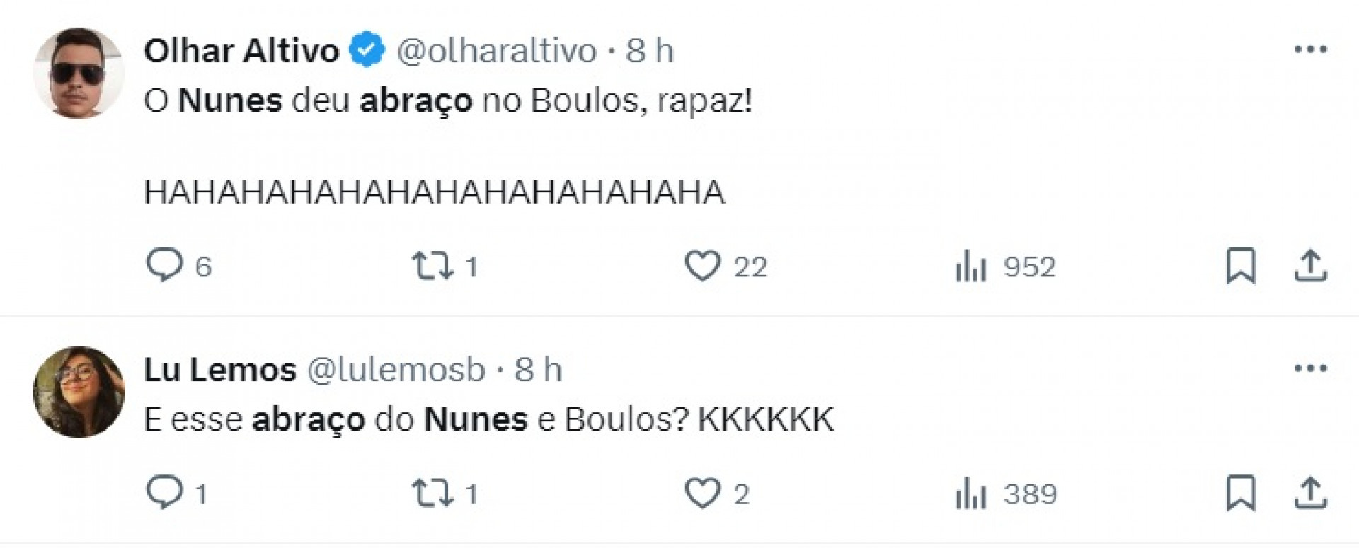 Muitos dos internautas apenas riam da situa&ccedil;&atilde;o - Reprodu&ccedil;&atilde;o/Twitter