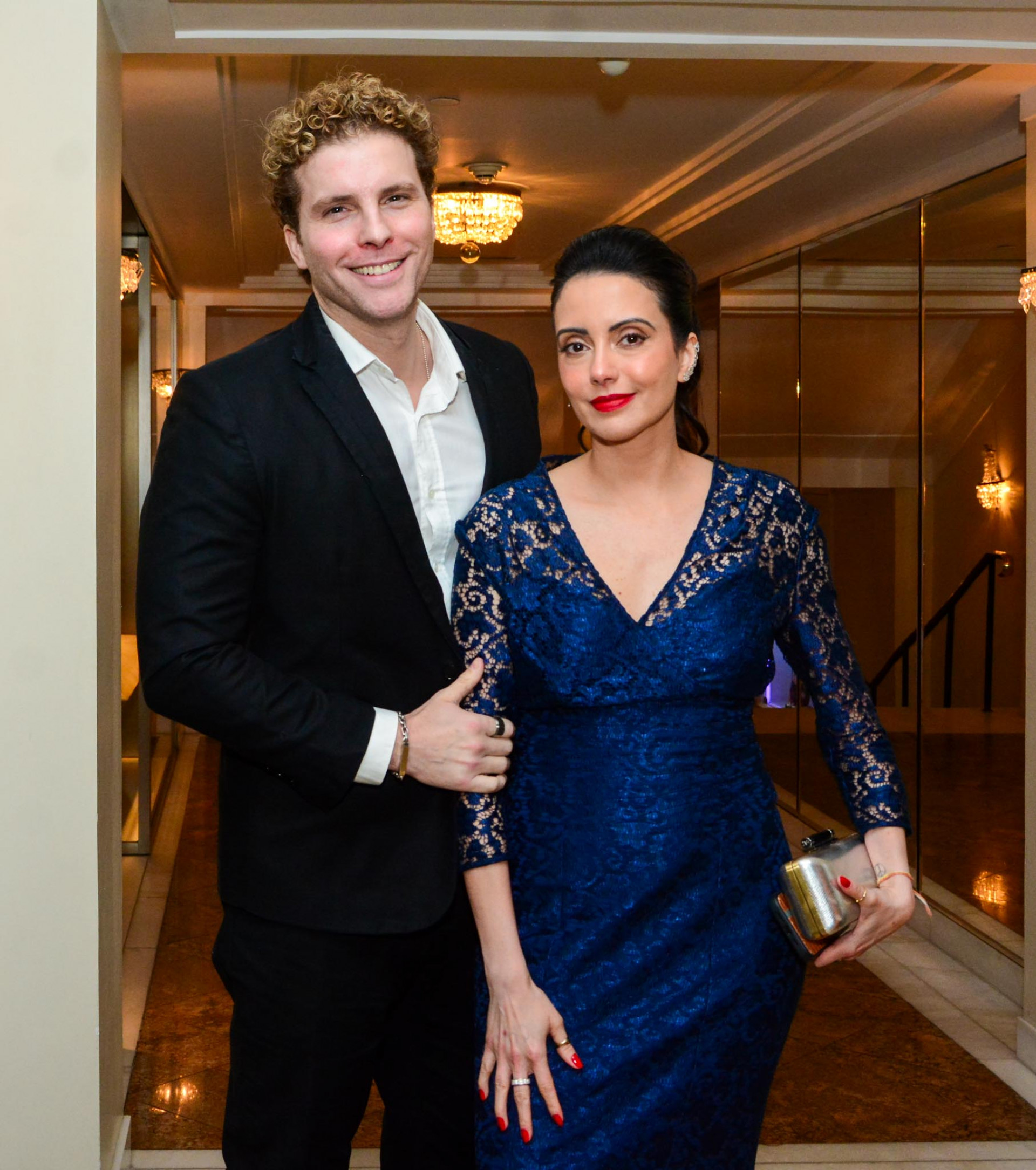Thiago Fragoso e a mulher, Marianna Vaz - Webert Belicio/ Agnews