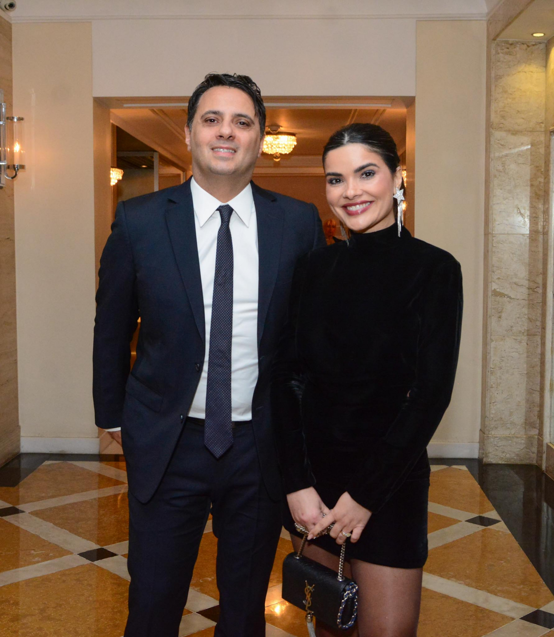 Vanessa Giácomo e o marido,  Giuseppe Dioguardi - Webert Belicio/ Agnews