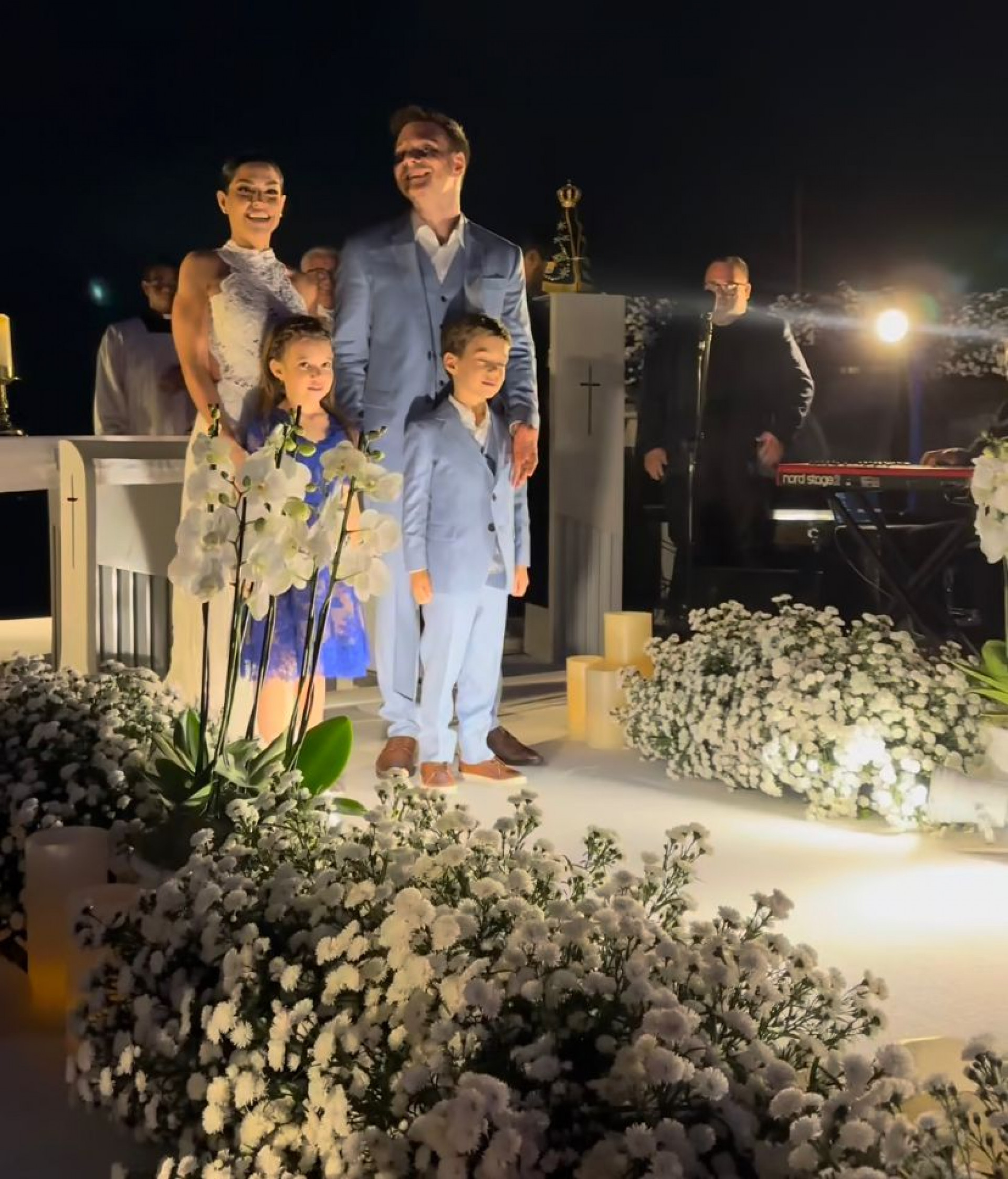 Michel Teló e Thais Fersoza renovam votos de casamento  - Reprodução do Instagram