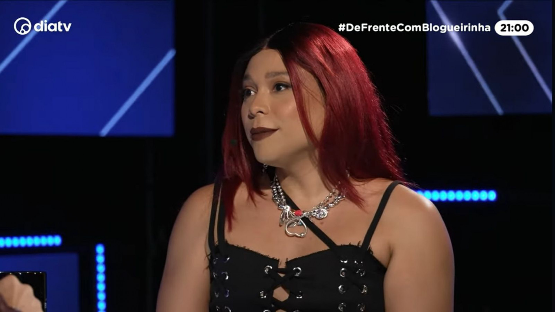 Blogueirinha, no programa 'De frente com Blogueirinha' - Reprodução Youtube