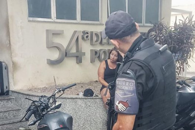 PM prende suspeito com motocicleta roubada em Belford Roxo