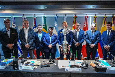 Dirigentes do Botafogo participam de reunião na Conmebol sobre a Libertadores