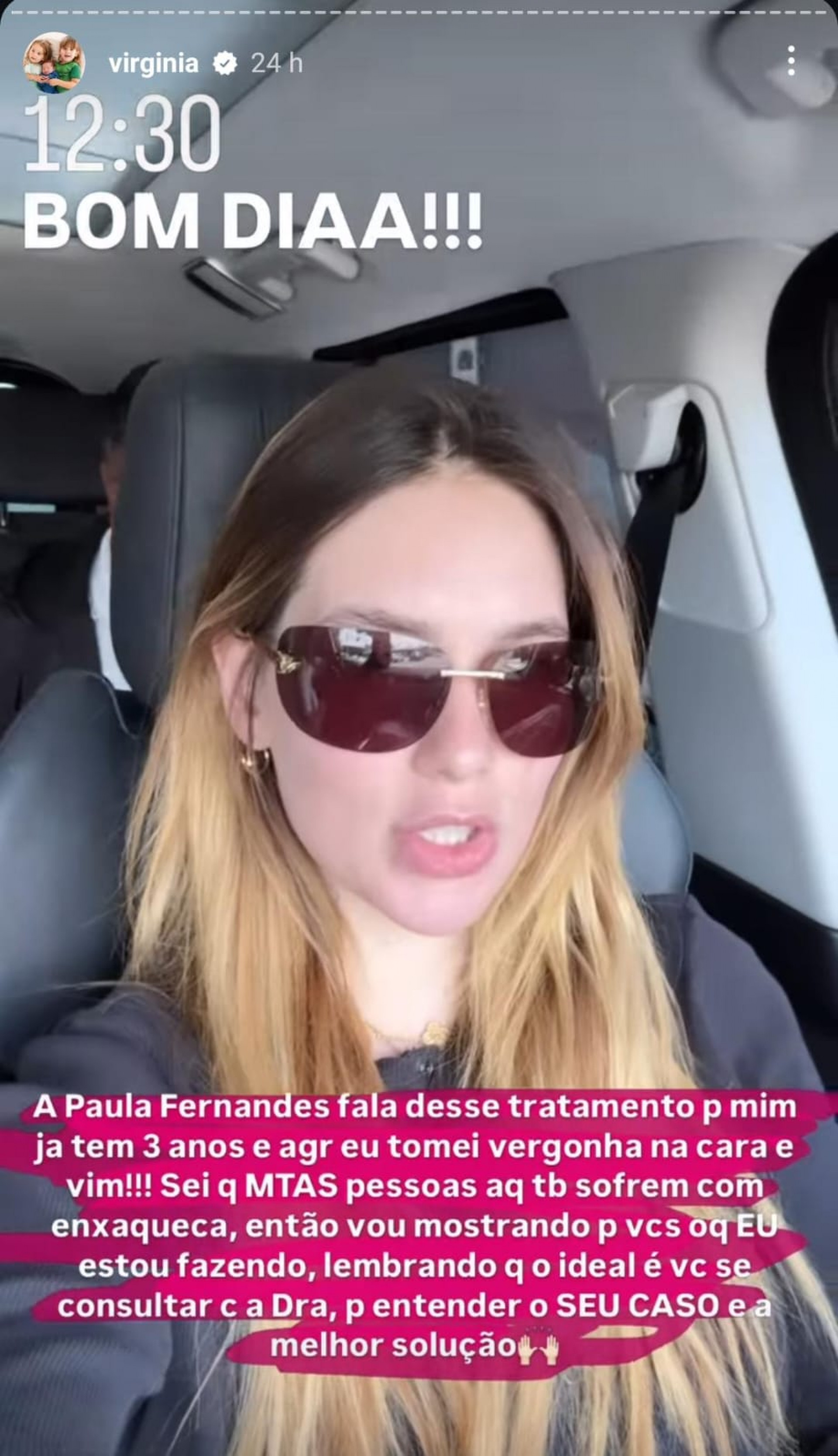 Virginia Fonseca inicia tratamento para dor de cabeça - Reprodução de vídeo / Instagram