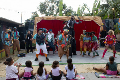 Espetáculo Circense e Musical gratuito em Coroa Grande