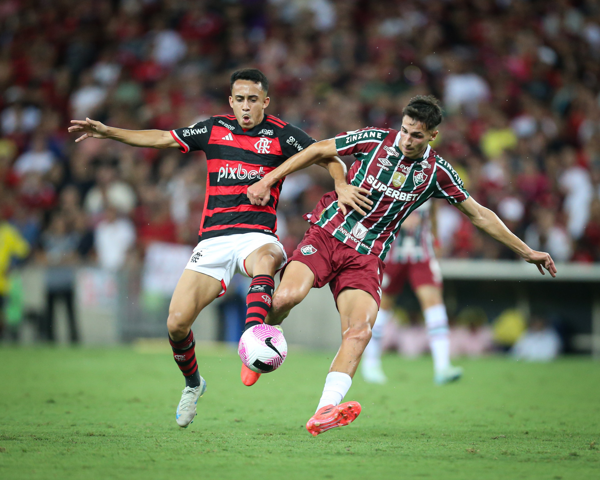 O Fluminense superou o Flamengo no Maracan&atilde; - Marcelo Gon&ccedil;alves/Fluminense FC