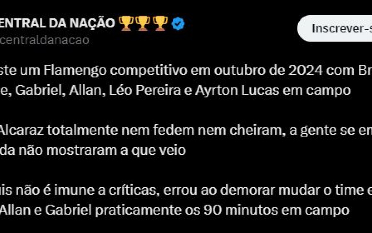 Filipe Luís conhece primeira derrota como treinador do Flamengo