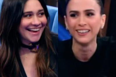 Alessandra Negrini afirma que ficaria com Tata Werneck