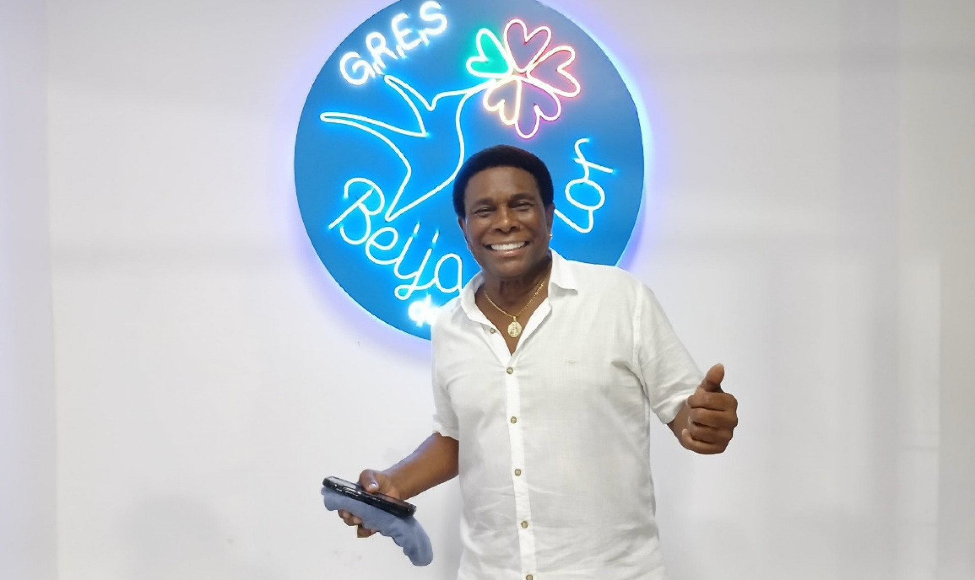 Neguinho da Beija-Flor anuncia aposentadoria para 2025 - Luan Costa/Carnavalesco