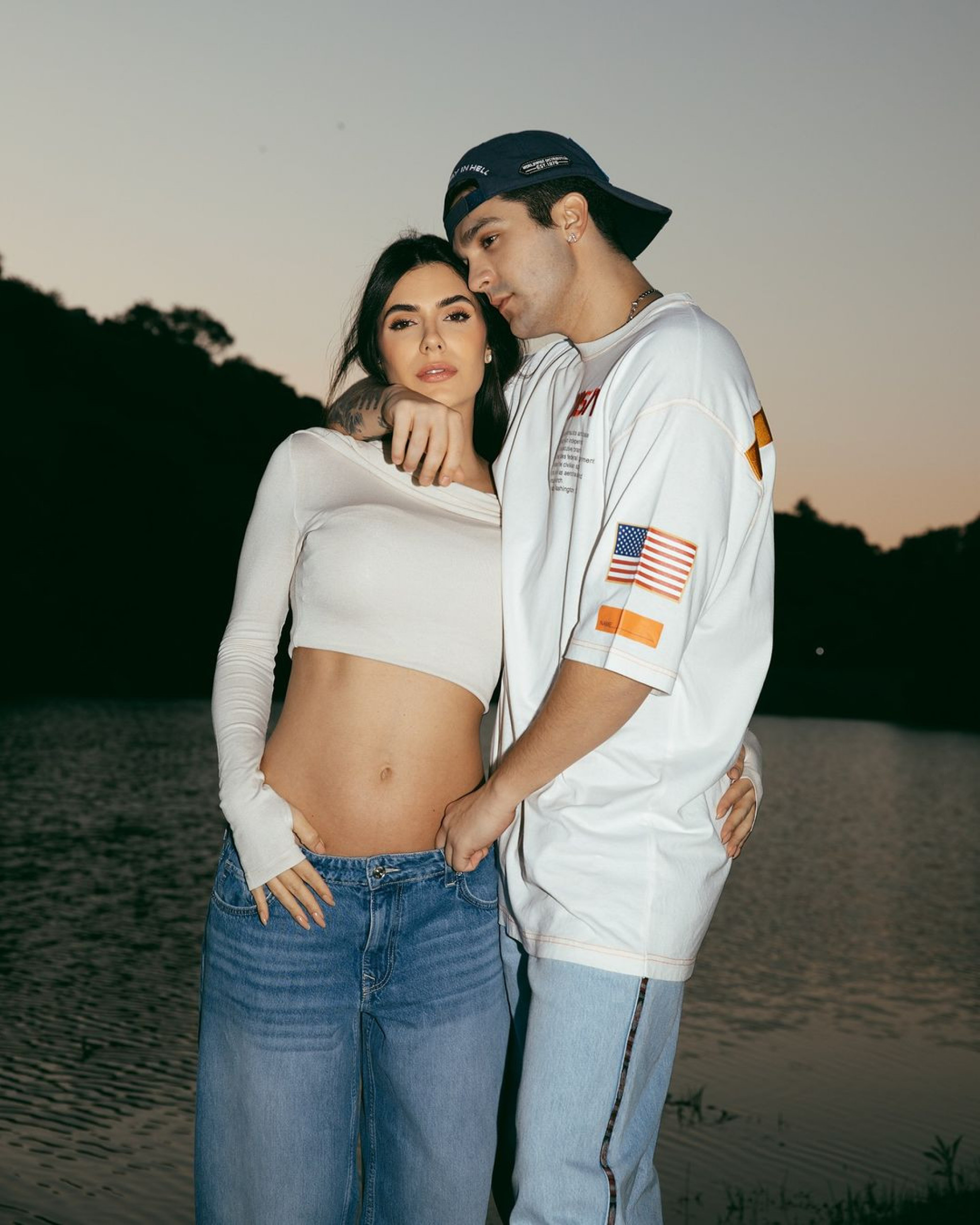 Luan Santana e Jade Magalhães estão à espera do primeiro filho - Reprodução/Instagram