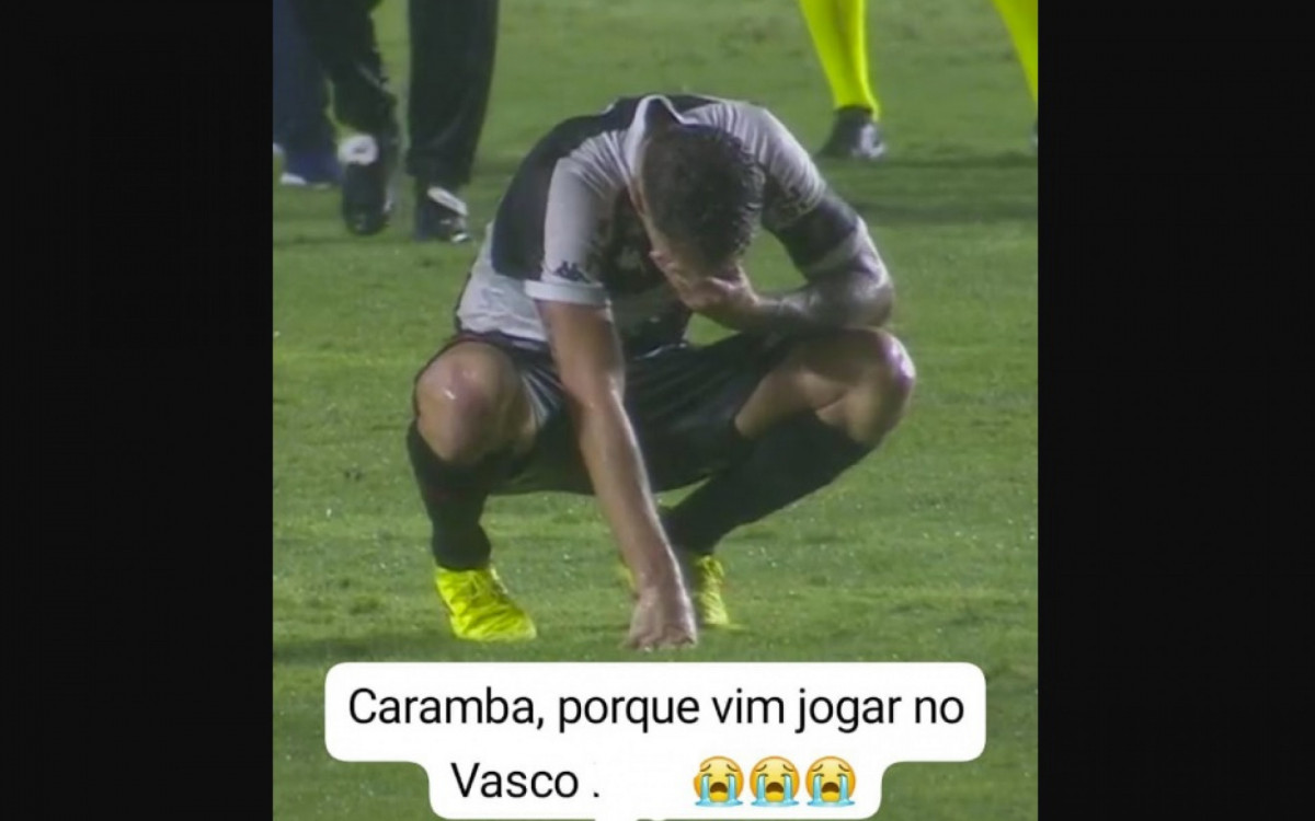 Veggeti chorou depois da partida e a galera não perdoou