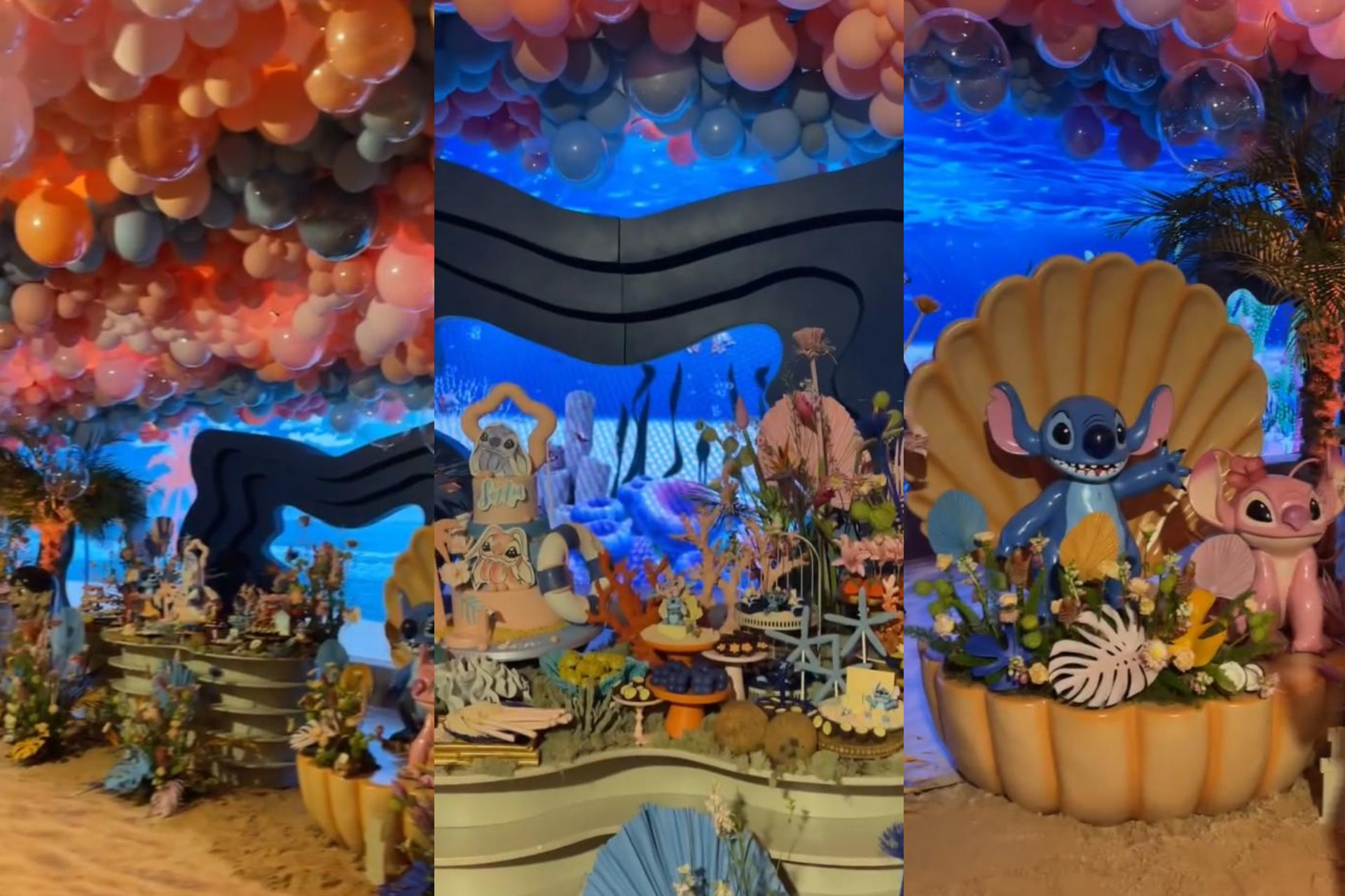 Decoração da festa 6 anos de Sophia, filha de Maira Cardi e Arthur Aguiar - Reprodução / Instagram