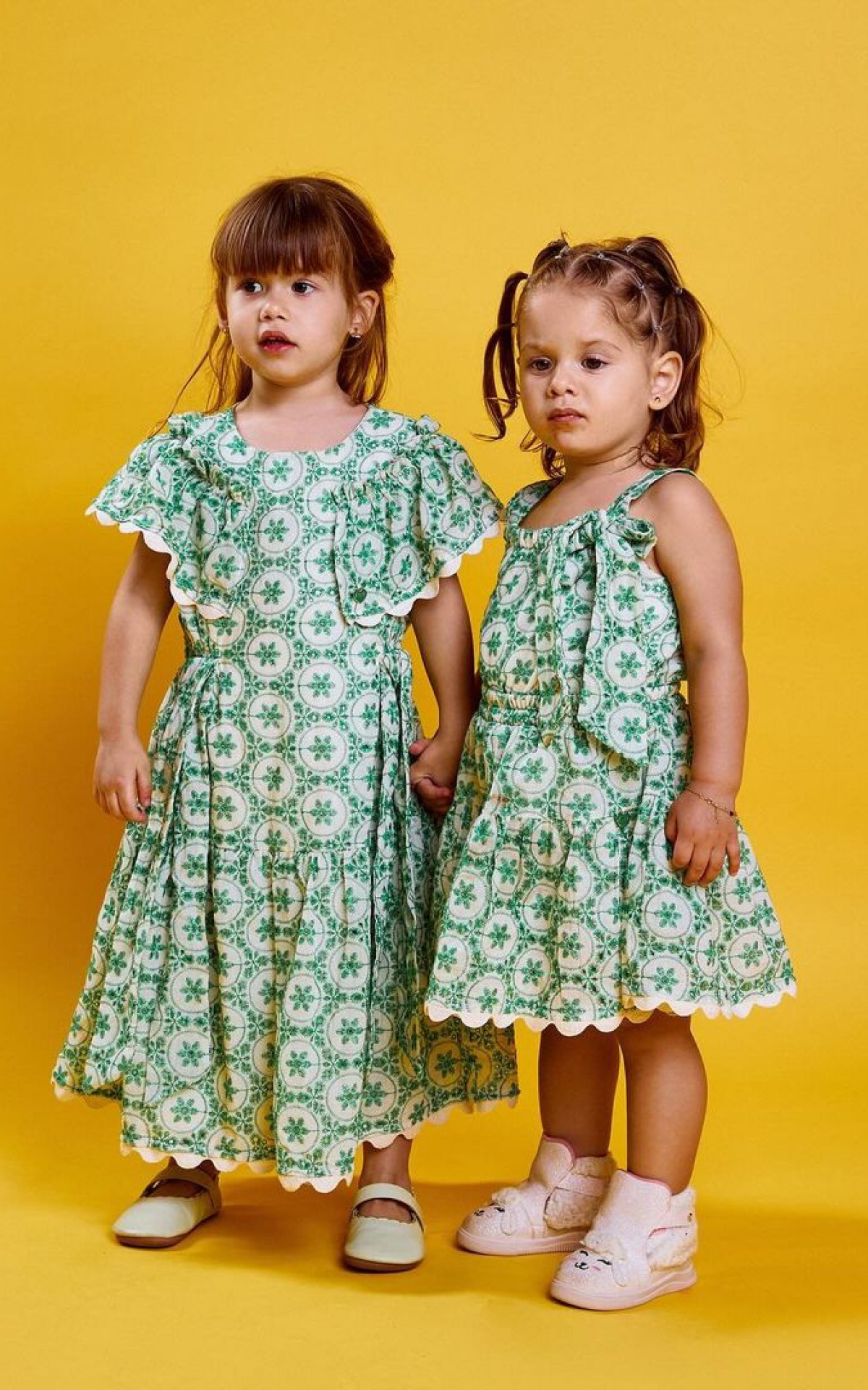 As irmãs Maria Alice e Maria Flor - Reprodução/Instagram