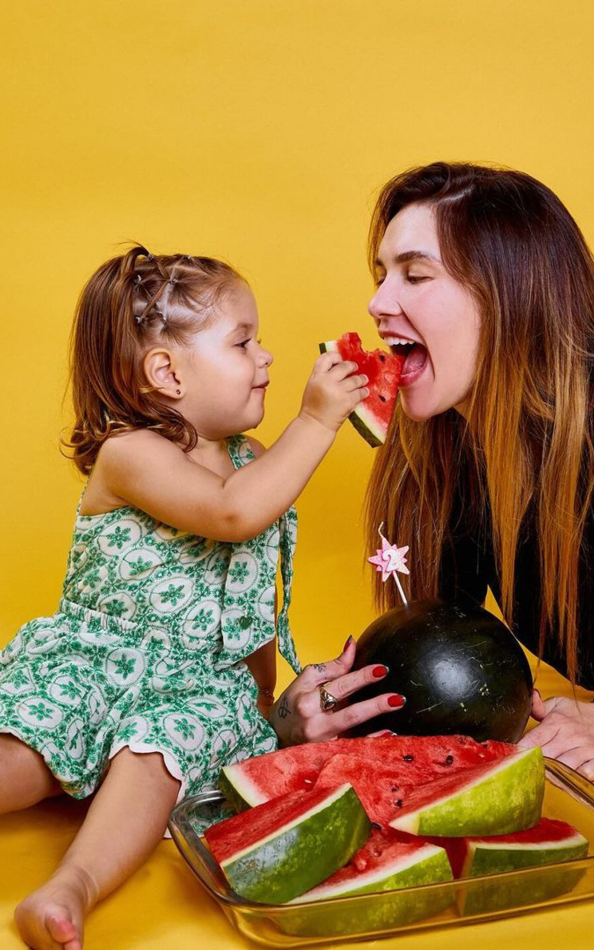 Virginia e Maria Flor - Reprodução/Instagram