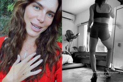 Mariana Goldfarb faz aula de samba em preparação para o Carnaval 2025