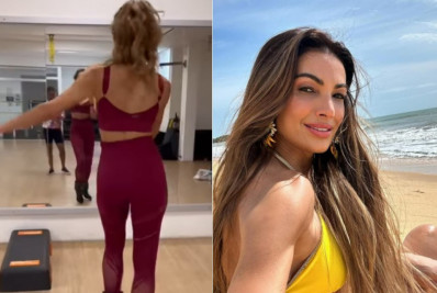 Patrícia Poeta faz aula de samba e seguidores reagem: 'Tem jeito não'