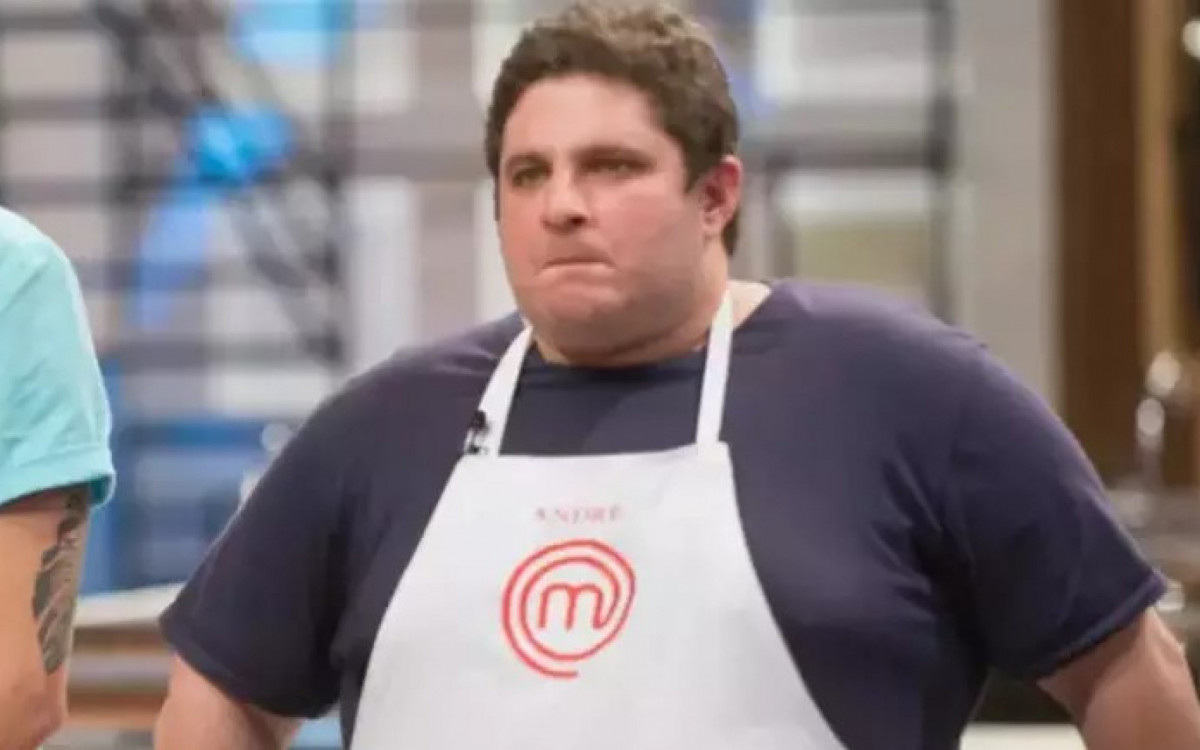 Andre Serra no 'Masterchef Brasil' em 2021 - Reprodução/Instagram