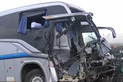 Ônibus de time sub-21 de vôlei sofre acidente no interior de SP