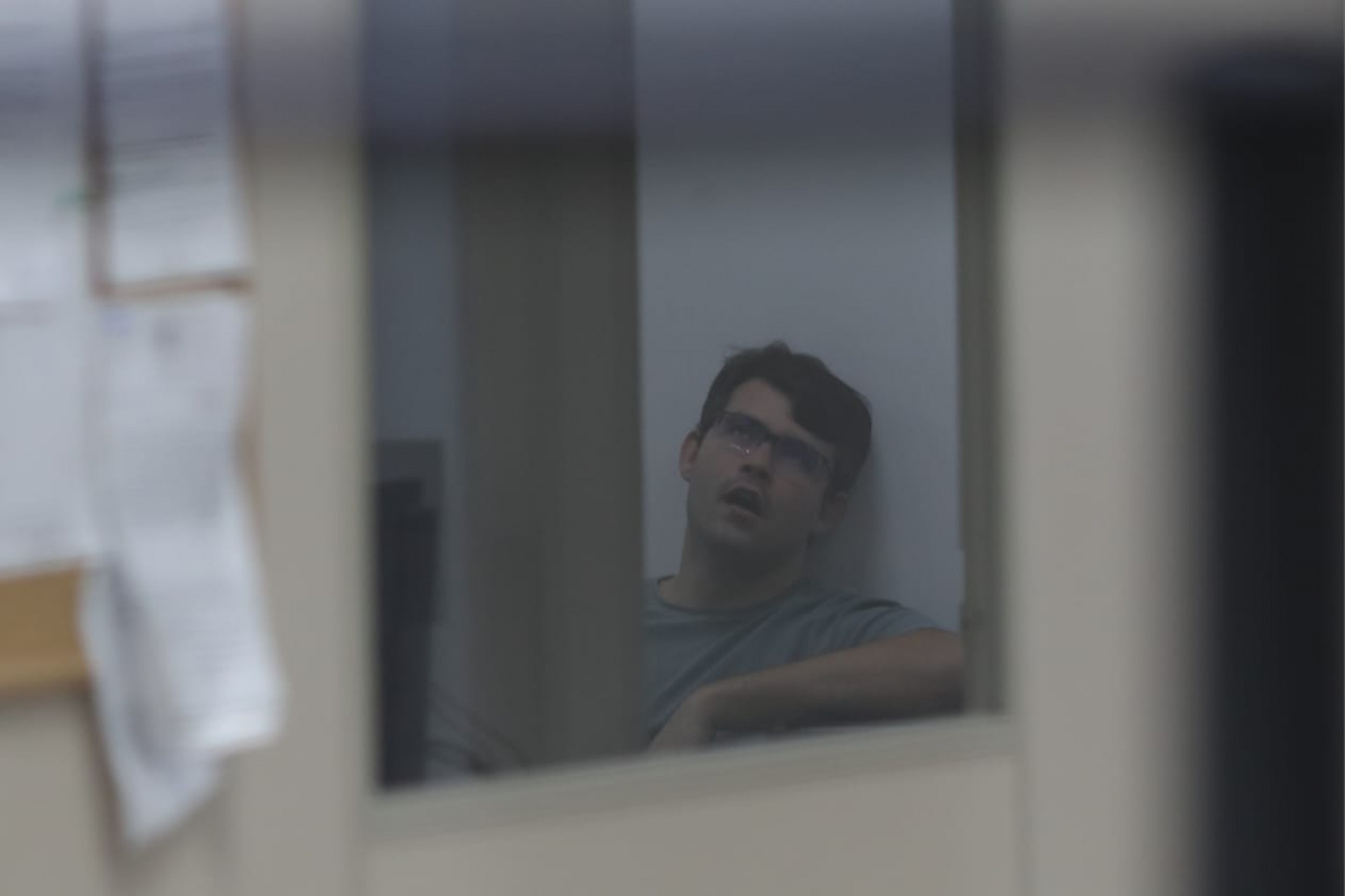 O sócio do laboratório PCS Labs Saleme, Matheus Vieira, se entregou à polícia nesta quarta-feira (22) - Pedro Teixeira/Agência O DIA