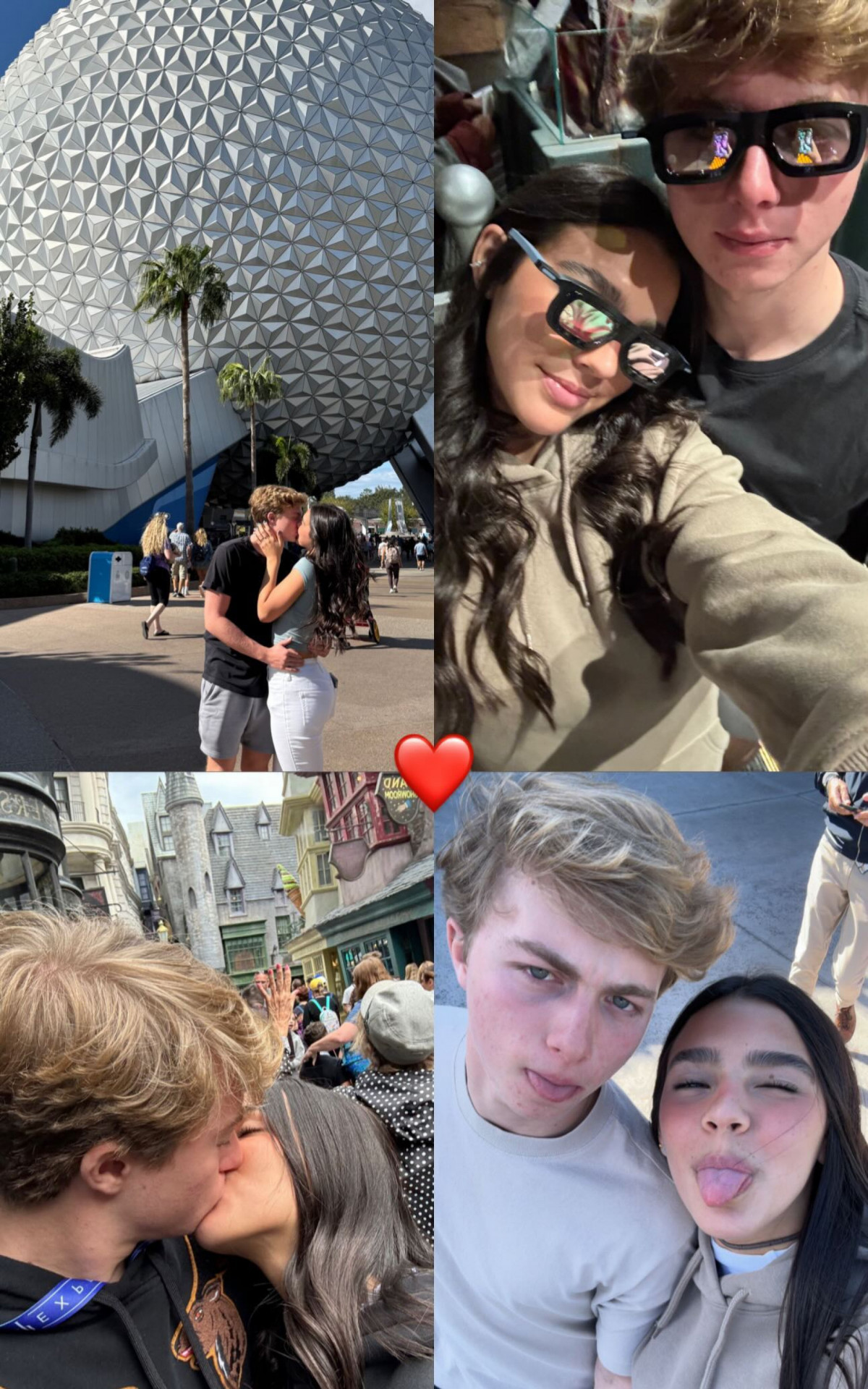 Duda Guerra e Benício Huck - Reprodução/Instagram