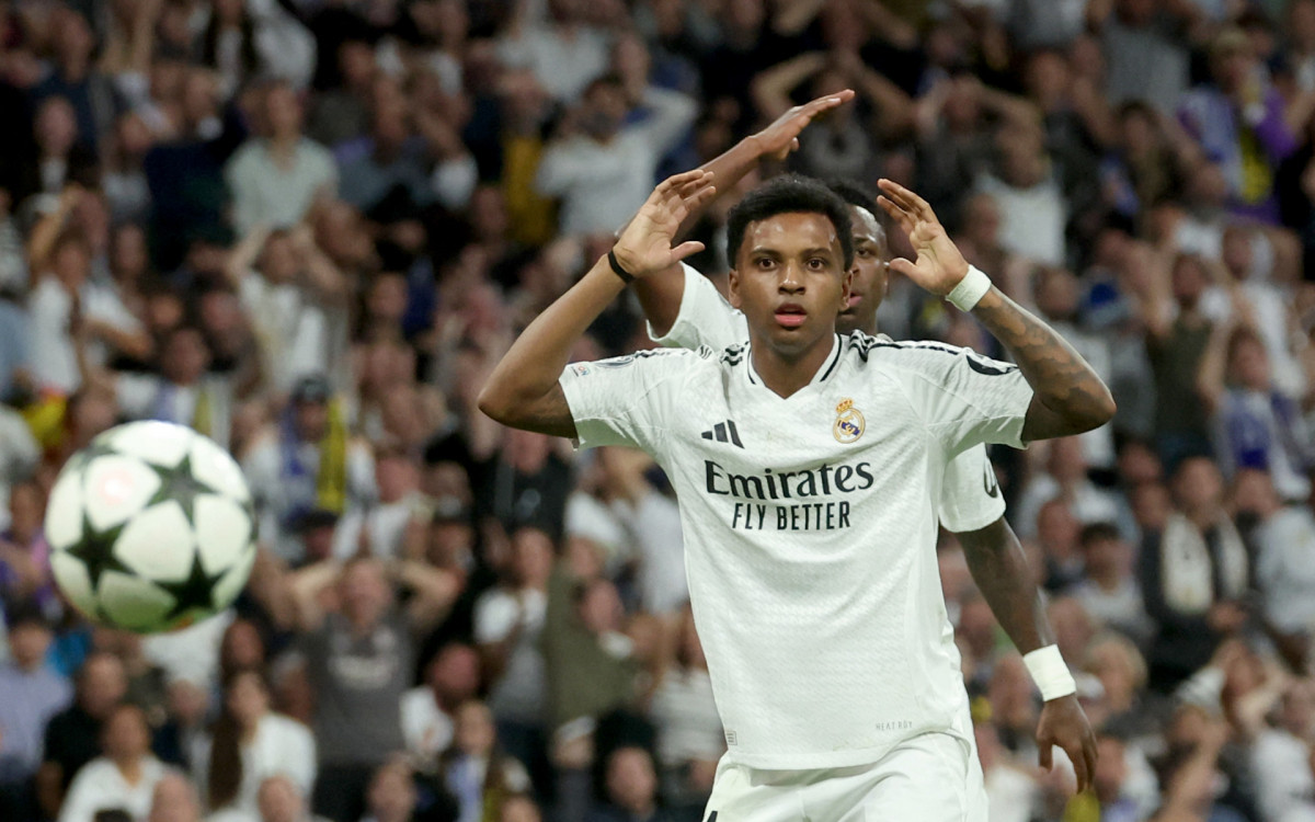 Rodrygo sofreu lesão em jogo da Liga dos Campeões - AFP