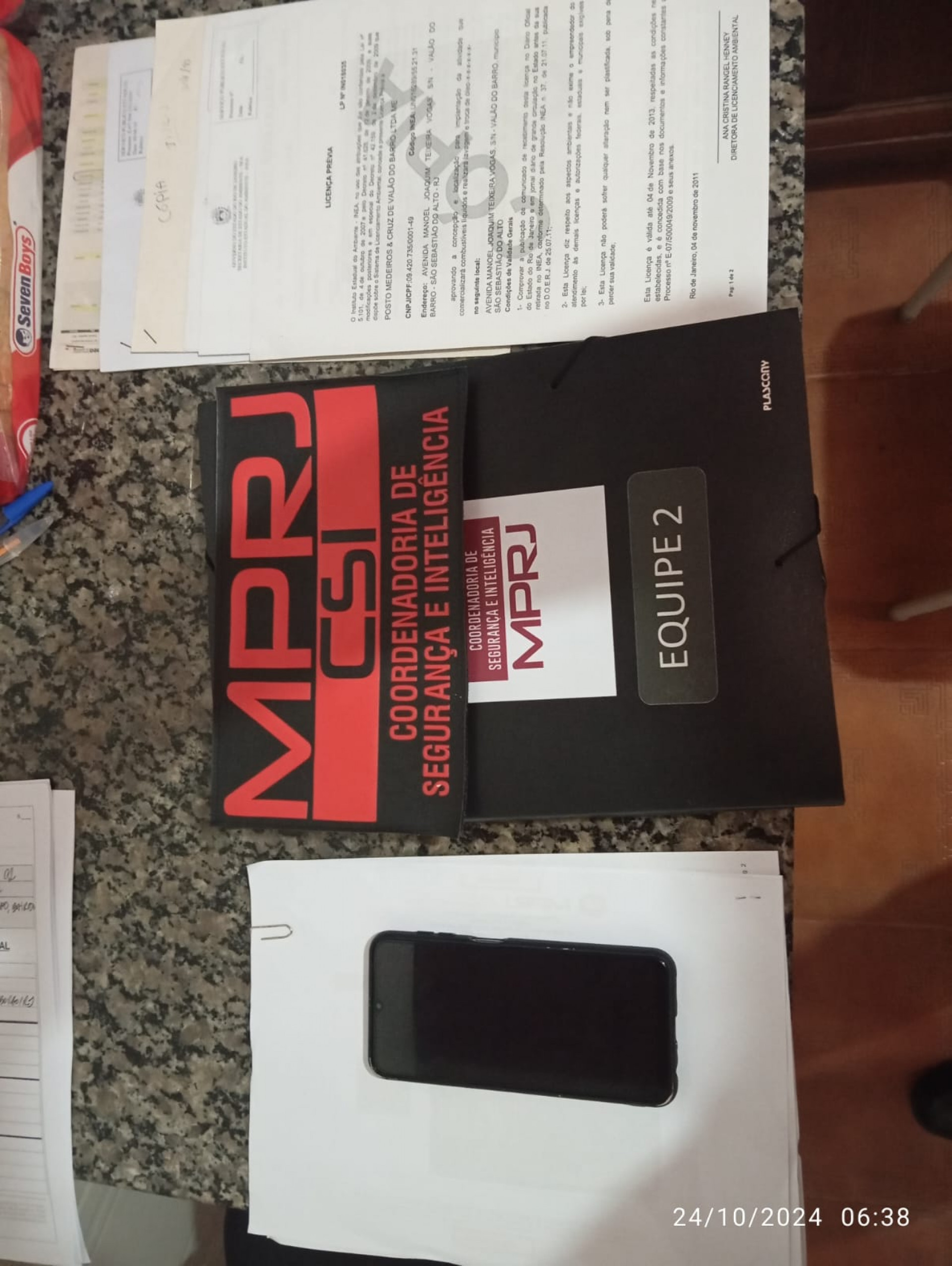 Ação está sendo realizada pelo Grupo de Atuação Especializada de Combate ao Crime Organizado do MPRJ - Divulgação/MPRJ