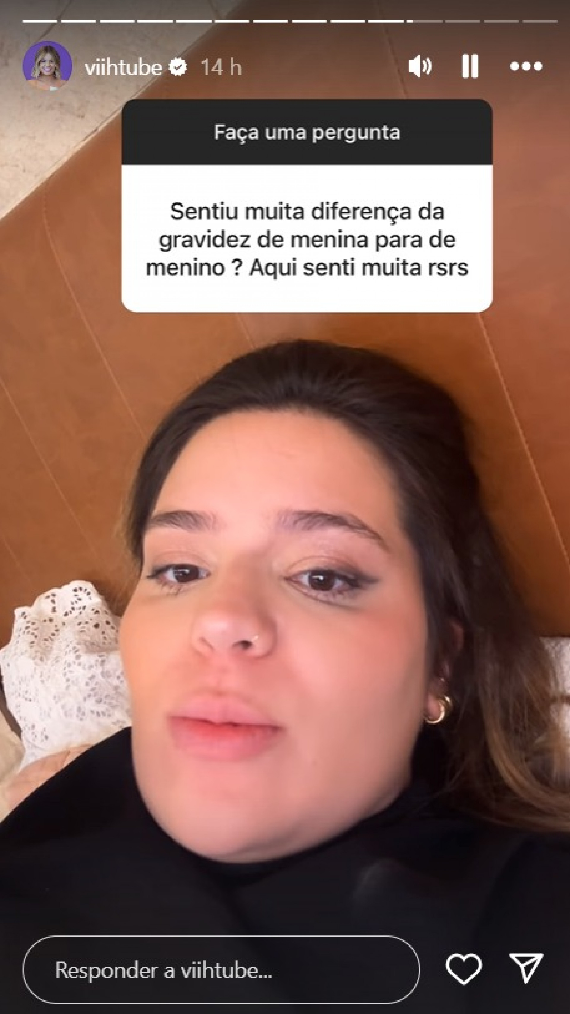 Viih Tube via stories - Reprodução Instagram
