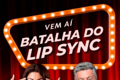 Milton Cunha e Fabiana Karla se enfrentam na 'Batalha do Lip Sync'