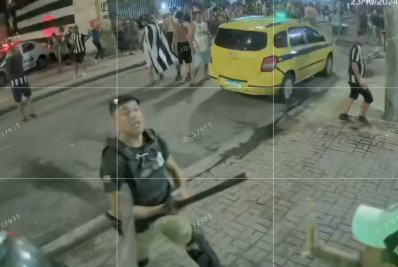 Vídeo: guarda municipal é afastado por agredir botafoguense e deixá-lo inconsciente