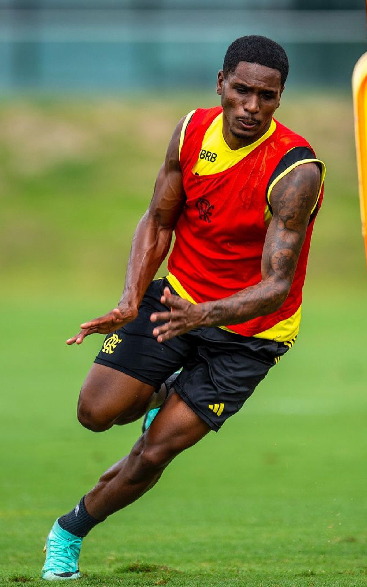 Evertton Araújo fez uma excelente partida contra o Juventude - Divulgação / Flamengo