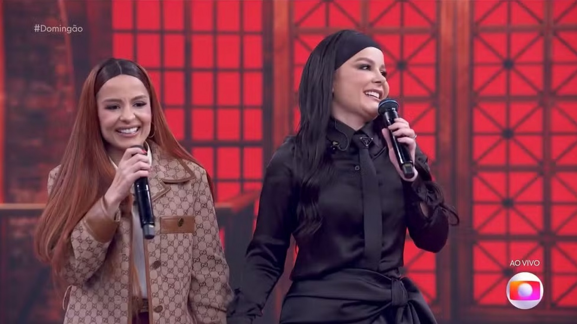 Dupla desmentiu boatos sobre separação  - Reprodução/Globo