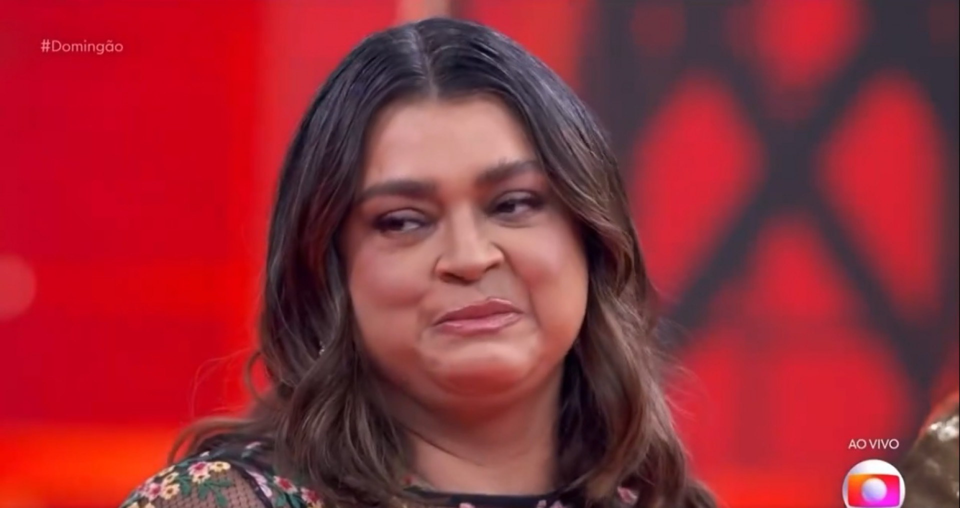 Cantora participou do 'Domingão com Huck' - Reprodução/Globo