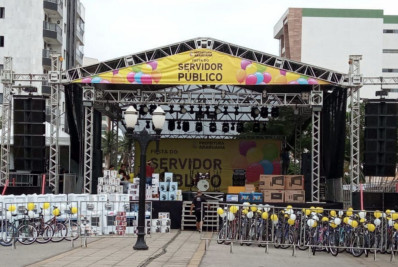 Festa do Servidor Público de Araruama acontece hoje, com show e sorteio de prêmios