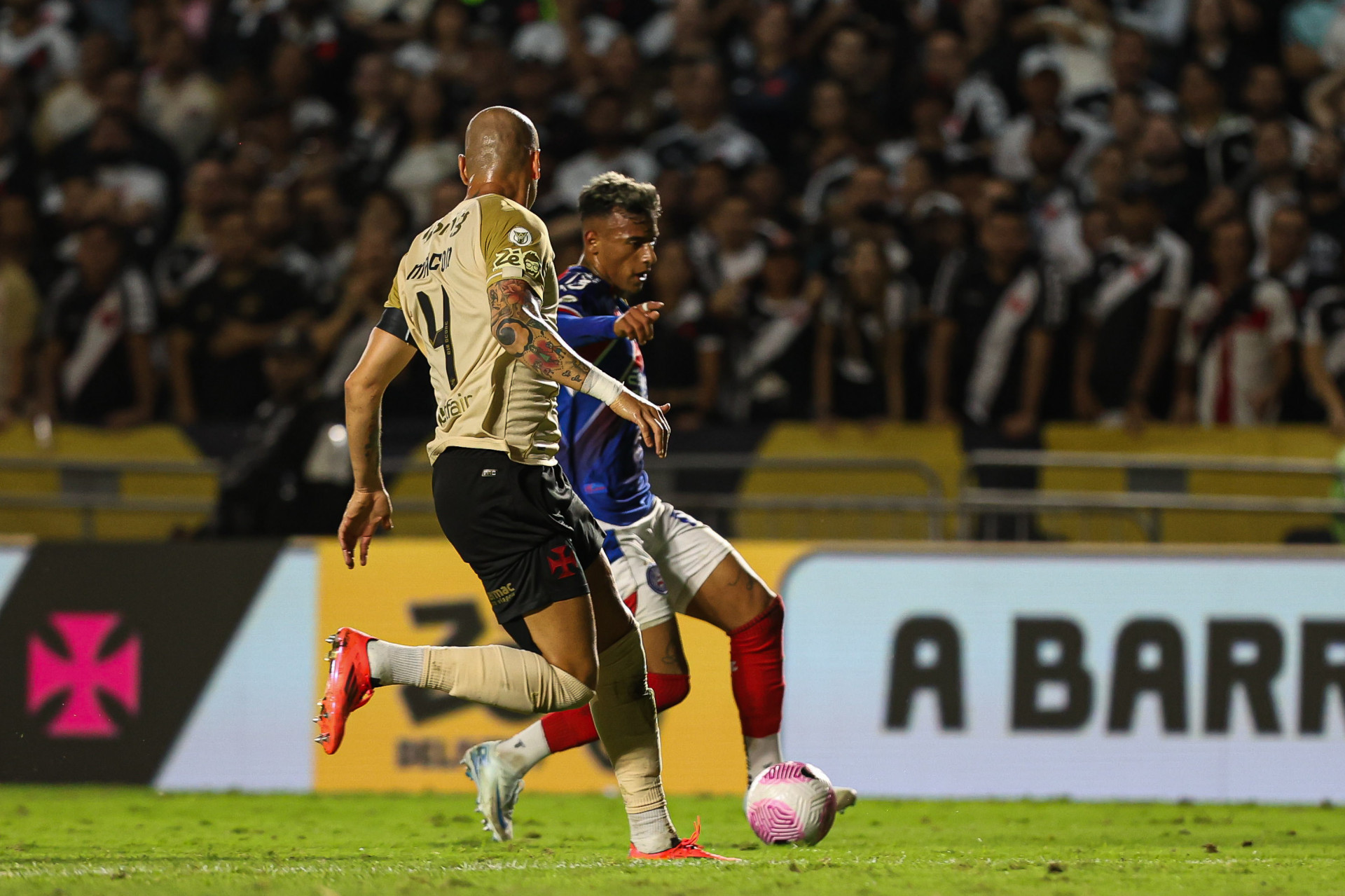 Maicon foi titular do Vasco na partida diante do Bahia - Leticia Martins/EC Bahia