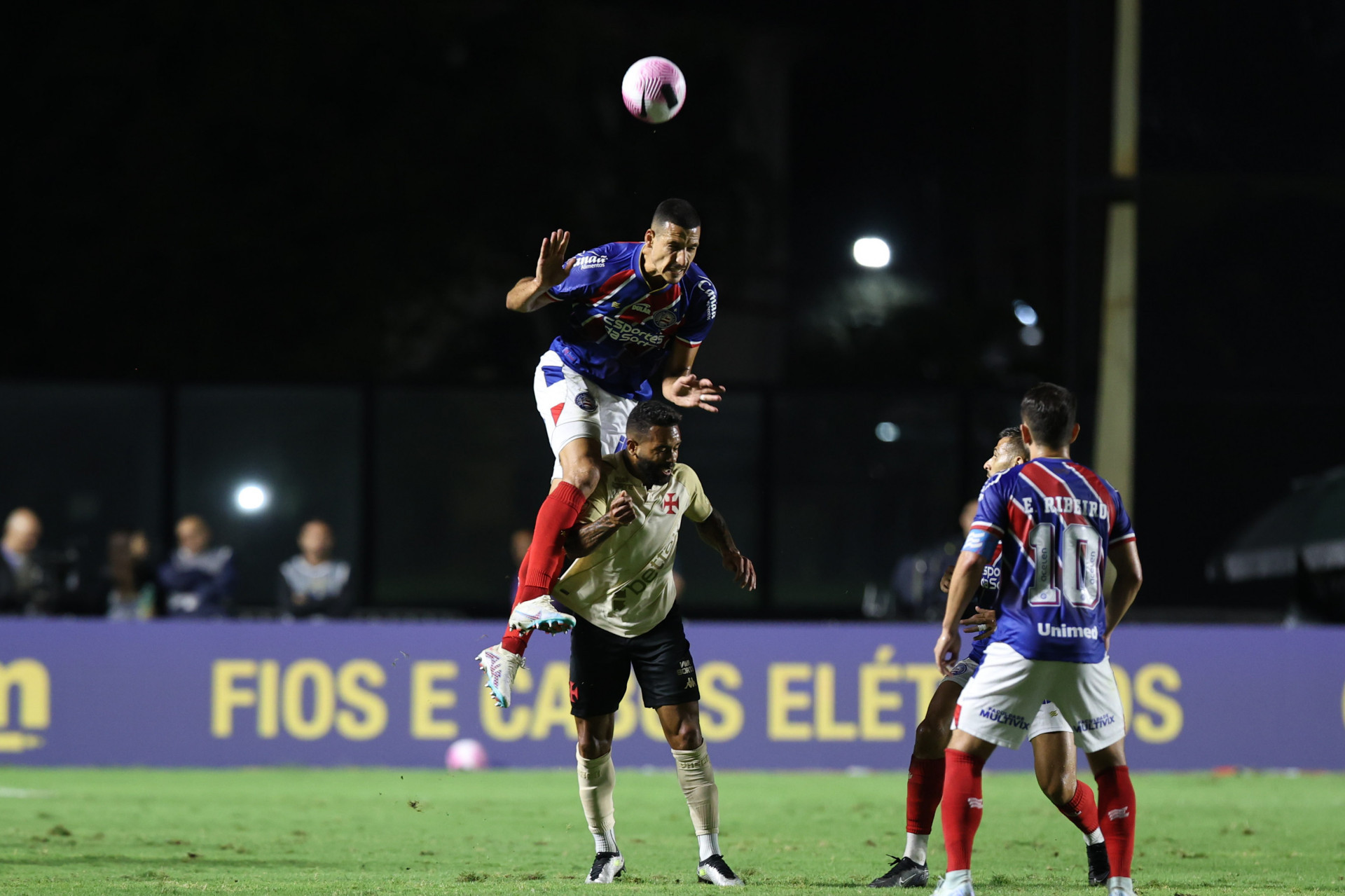 O Bahia reagiu, mas n&atilde;o evitou a derrota para o Vasco - Leticia Martins/EC Bahia