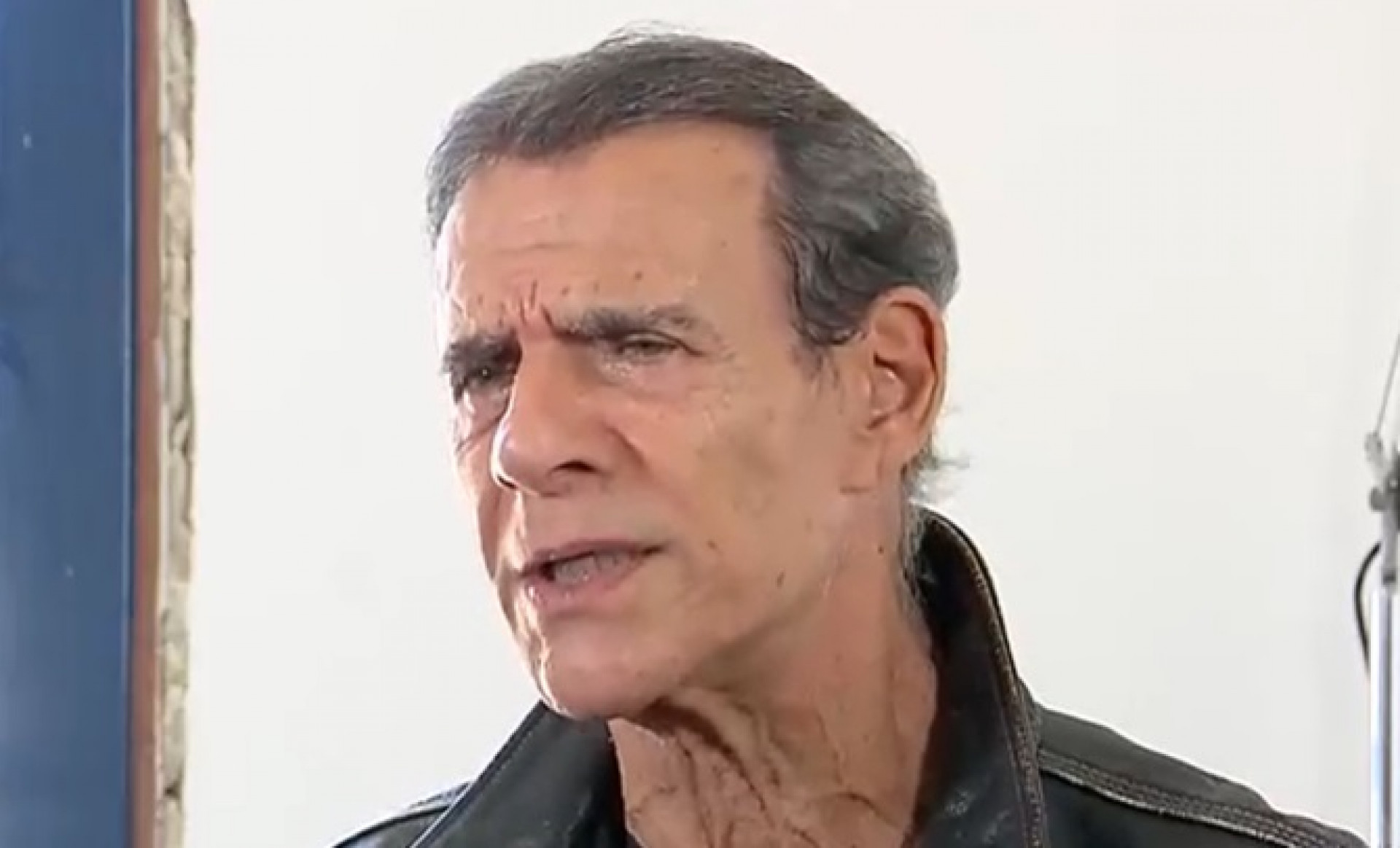 Mário Gomes em entrevista ao 'Domingo Espetacular' - Reprodução de vídeo