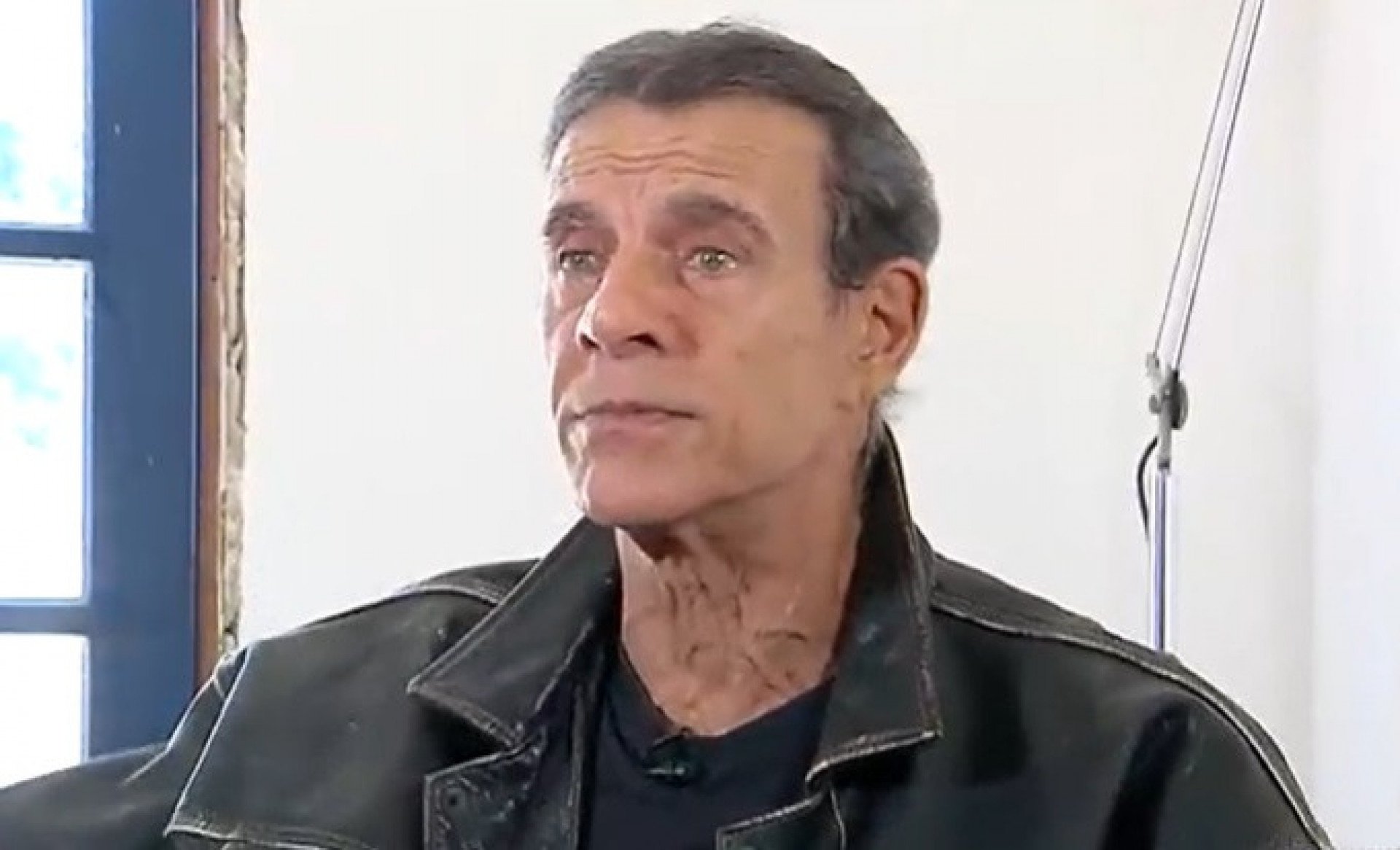 Mário Gomes em entrevista ao 'Domingo Espetacular' - Reprodução de vídeo