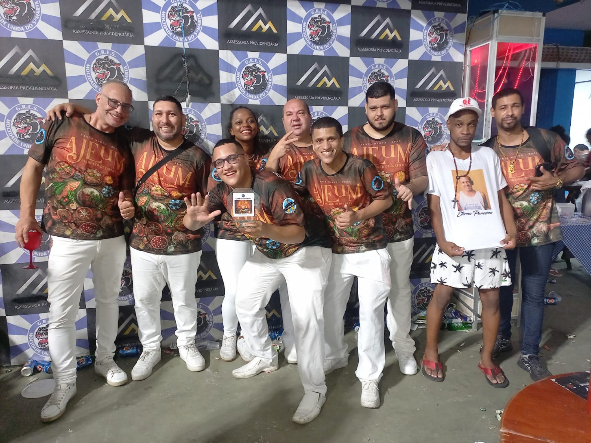 Parceria campe&atilde; da Mocidade Unida do Santa Marta - Divulga&ccedil;&atilde;o