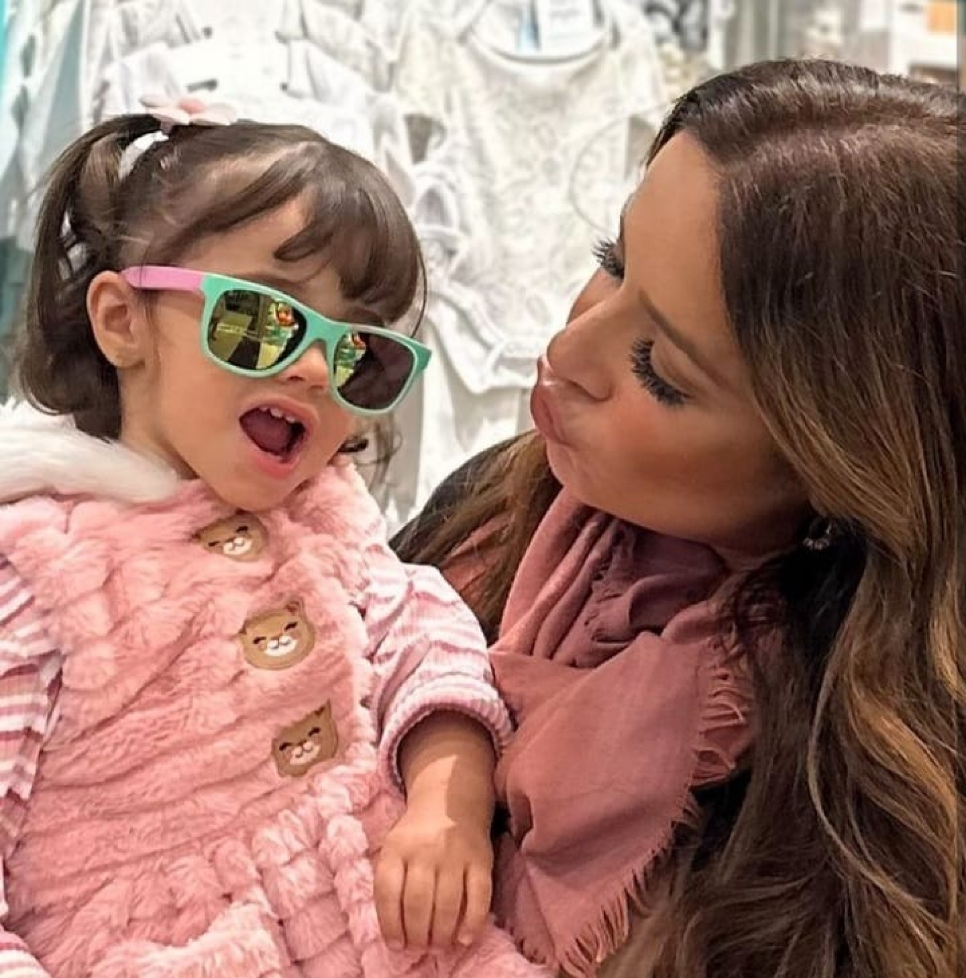 Renata Domínguez compartilhou registros com a filha - Reprodução/Instagram