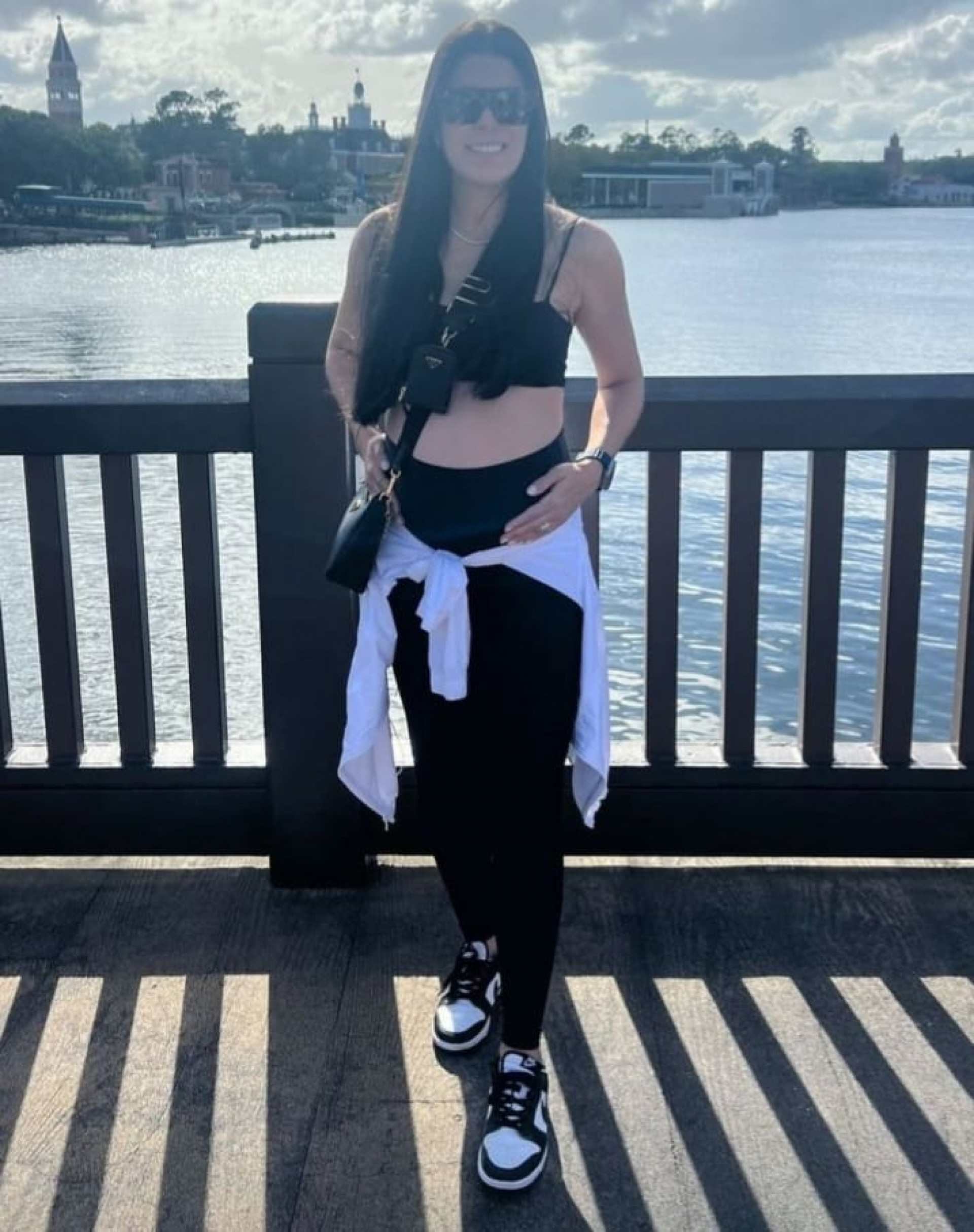 Beatriz Ferraz exibiu barriguinha da atual gravidez  - Reprodução/Instagram