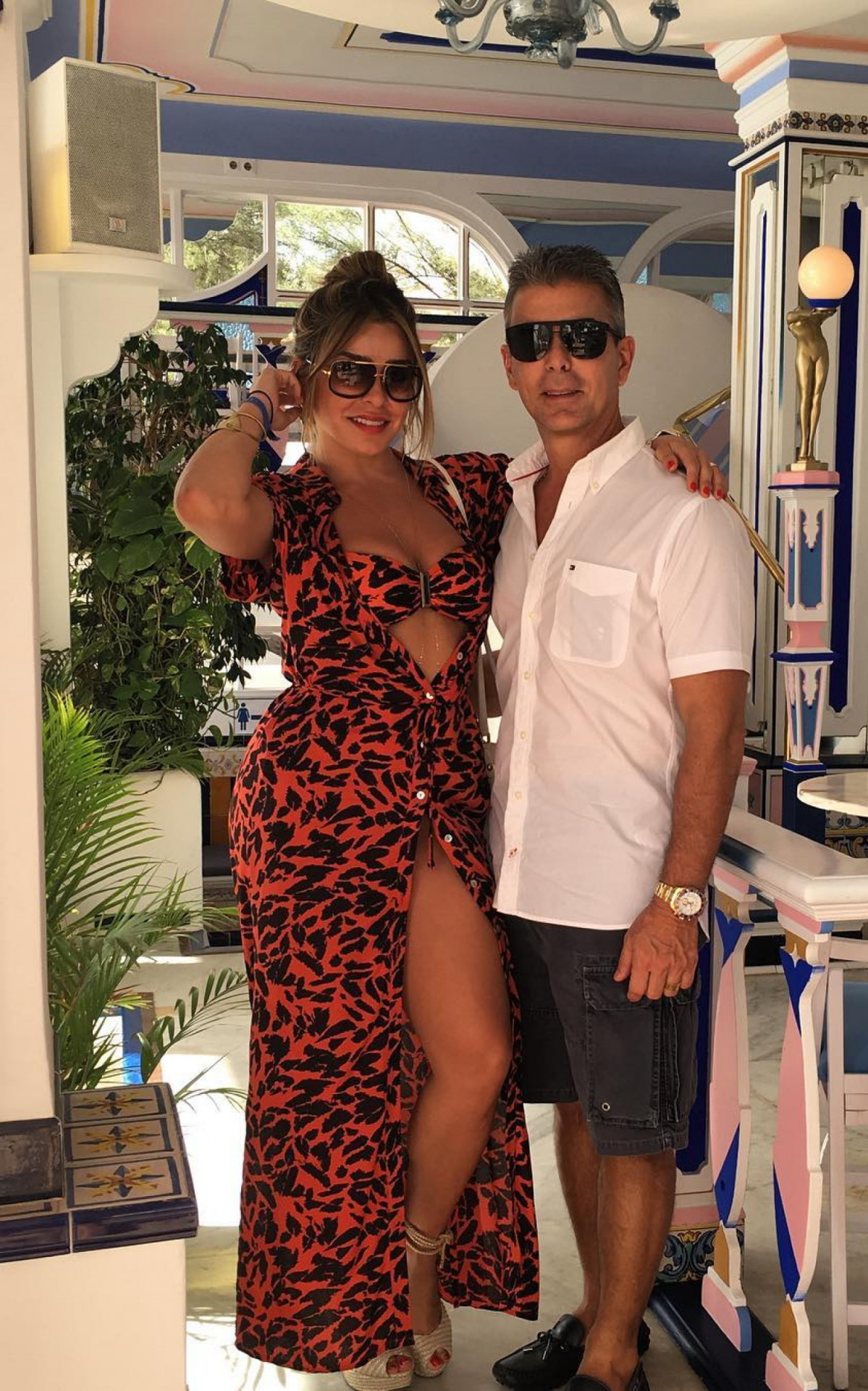 Fabíola de Andrade e Rogério de Andrade - Reprodução/Instagram